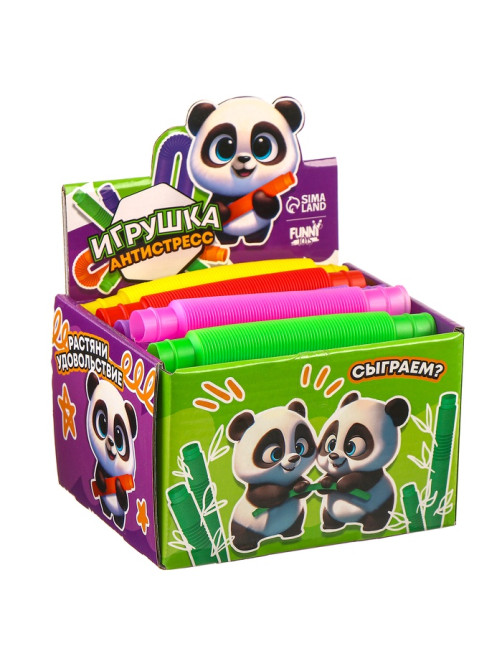 Игрушка-антистресс Pop Tubes «Растяни», МИКС