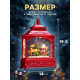 Светодиодная фигура «Упряжка» 5.5×14×19.5 см, от батареек 3хААА, музыка, USB, свечение тёплое белое