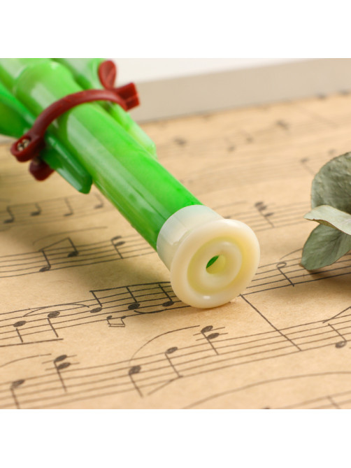 Флейта Music Life, хулуси, тональность C, зеленая, 42×8.7×5 см