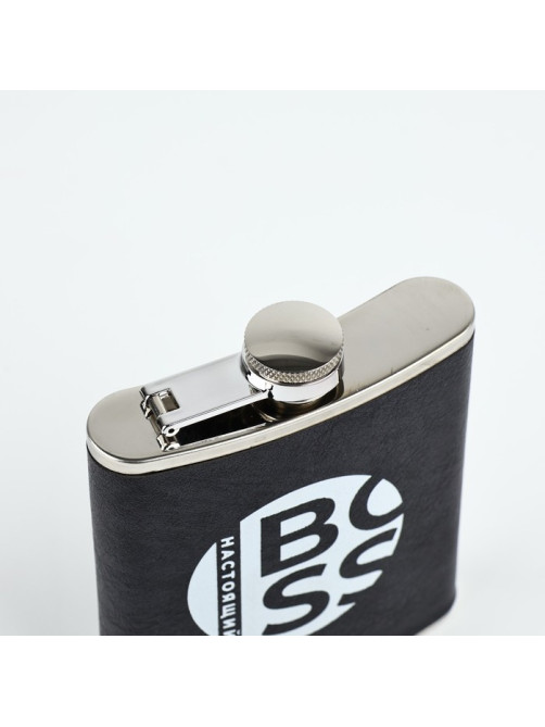 Фляжка «Настоящий BOSS», 210 мл