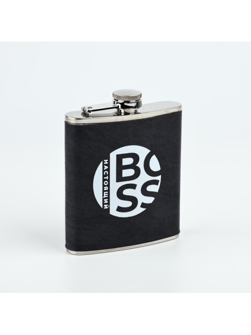 Фляжка «Настоящий BOSS», 210 мл