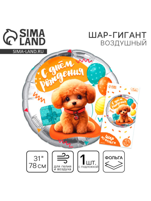 Воздушный шар фольгированный 31