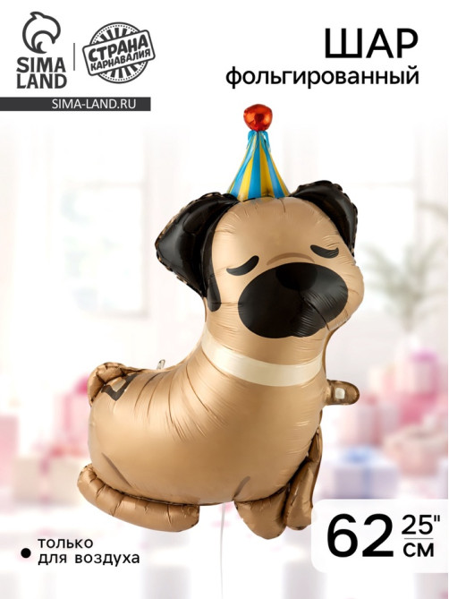 Воздушный шар фольгированный 25