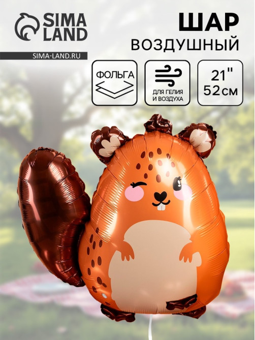 Воздушный шар фольгированный 21