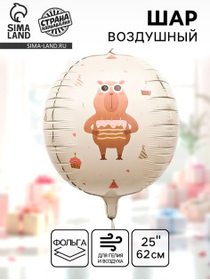 Воздушный шар фольгированный 25