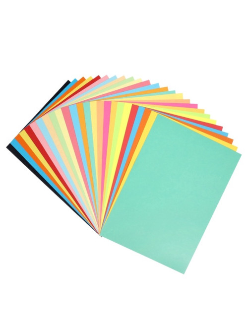 Бумага цветная А4, Calligrata Multicolor, 25 листов, 25 цветов, 80 г/м², микс