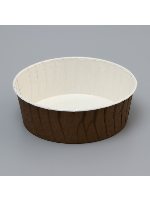 Форма для выпечки кексов бумажная UPAK LAND «Маффин», 13.6×5 см, одноразовая, коричневая