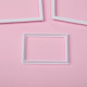 Формы для вырезания теста и мастики «Пряничный Домик», набор 4 шт., кондитерские, пластик, белые