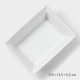 Форма для выпечки Magistro White gloss, 700 мл, 17.5×13.5×5.5 см, жаропрочный фарфор, белая