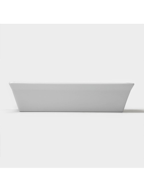 Форма для выпечки Magistro White gloss, 1.6 л, 27×17×6.3 см, жаропрочный фарфор, белая