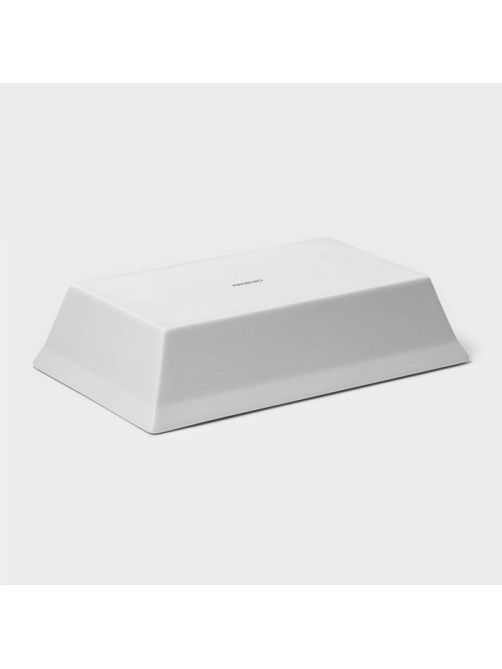 Форма для выпечки Magistro White gloss, 1.6 л, 27×17×6.3 см, жаропрочный фарфор, белая