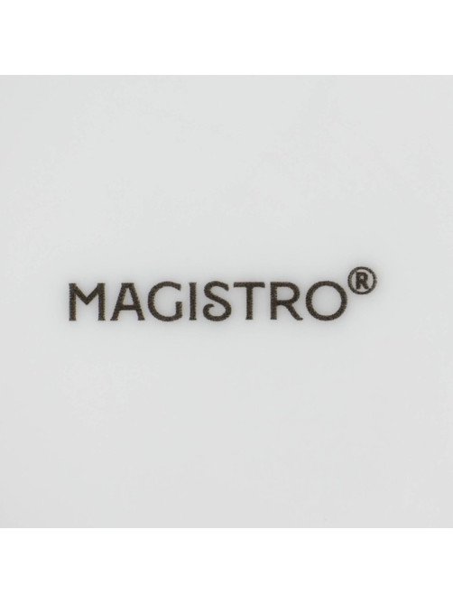 Форма для выпечки Magistro White gloss, 1.6 л, 27×17×6.3 см, жаропрочный фарфор, белая