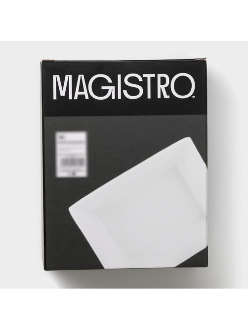 Форма для выпечки Magistro White gloss, 700 мл, 17.5×13.5×5.5 см, жаропрочный фарфор, белая