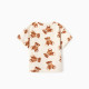 Футболка для девочки KAFTAN «Мишки», бежевая, размер 28 (86-92 см)