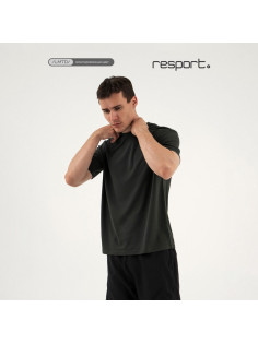 Футболка мужская Resport, бифлекс, размер S (46), зелёная
