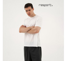 Футболка мужская Resport, бифлекс, размер XL (52), белая