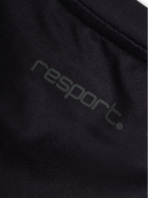 Футболка со вставками мужская Resport, бифлекс, размер S (46), чёрная