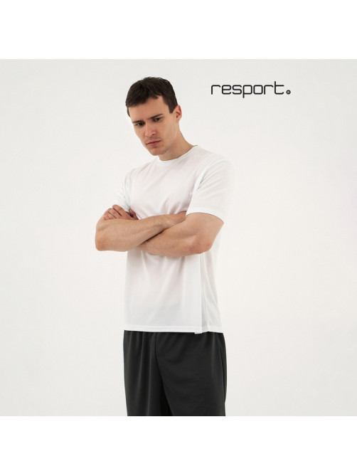 Футболка мужская Resport, бифлекс, размер S (46), белая