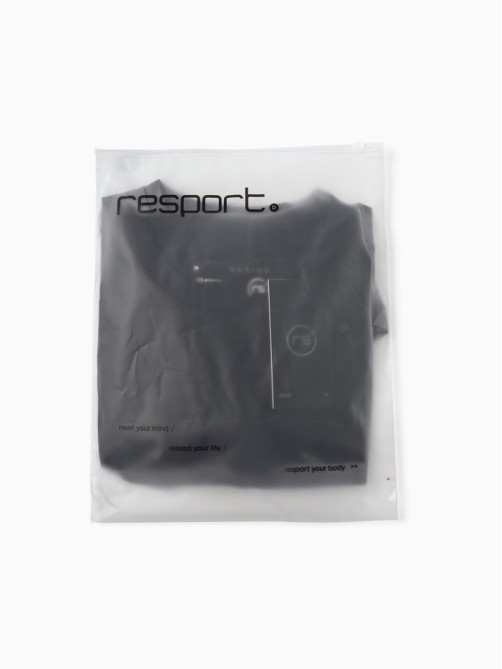Футболка мужская Resport, бифлекс, размер M (48), чёрная
