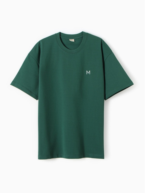 Футболка мужская MINAKU: One Most Brand, размер 46-48, зелёная