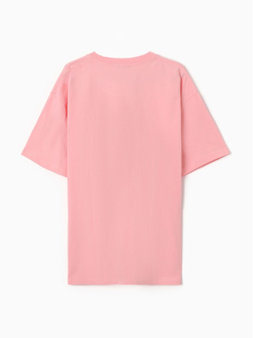 Футболка женская KAFTAN: Prosecco, розовая, размер 40-42