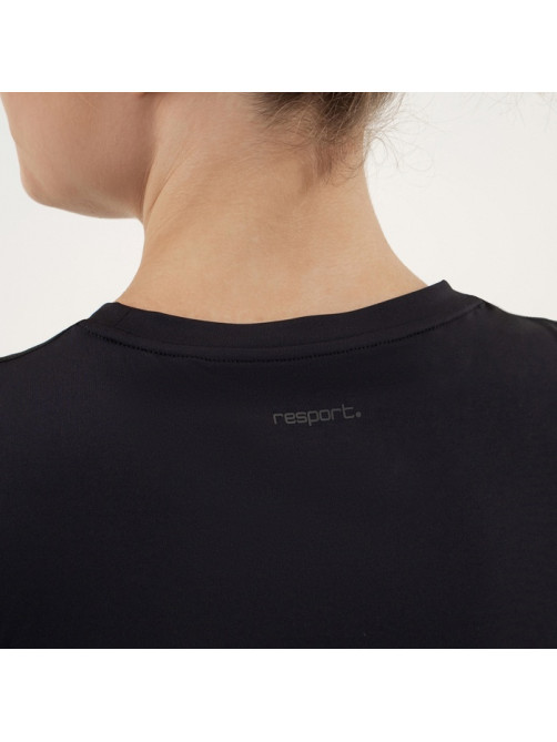 Футболка женская Resport, бифлекс, размер 44 (S), чёрная