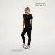 Футболка женская Resport, бифлекс, размер 50 (XL), чёрная