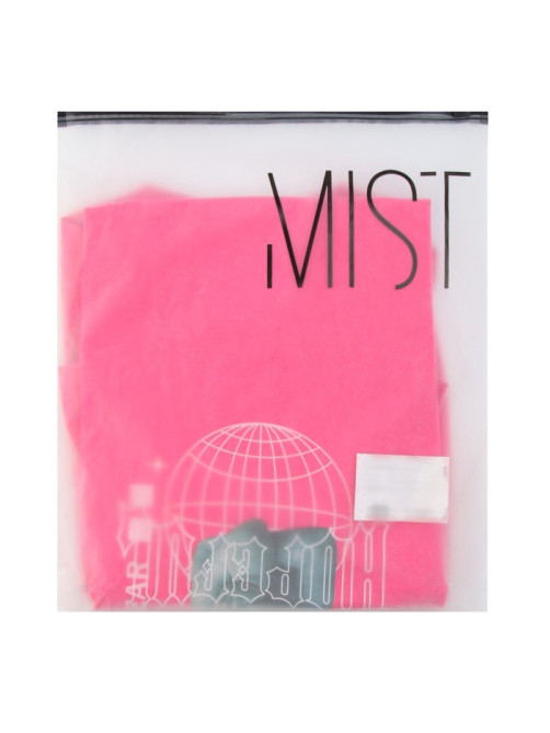 Футболка женская из вареного хлопка MIST Streetwear, розовая, размер 46 (L)