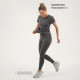 Футболка женская Resport, бифлекс, размер 42 (XS), серая