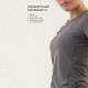 Футболка со вставками женская Resport, бифлекс, размер XL (50), серая