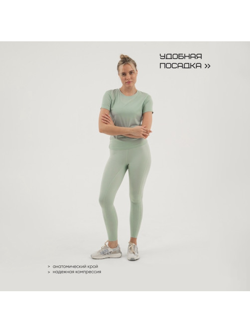 Футболка женская Resport, бифлекс, размер 44 (S), мятная