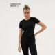 Футболка женская Resport, бифлекс, размер 46 (M), чёрная