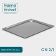 Гастроёмкость GN 2/1 Hanna Knövell, 20 мм, 65.4×53.3×2 см, толщина 0.6 мм, нержавеющая сталь