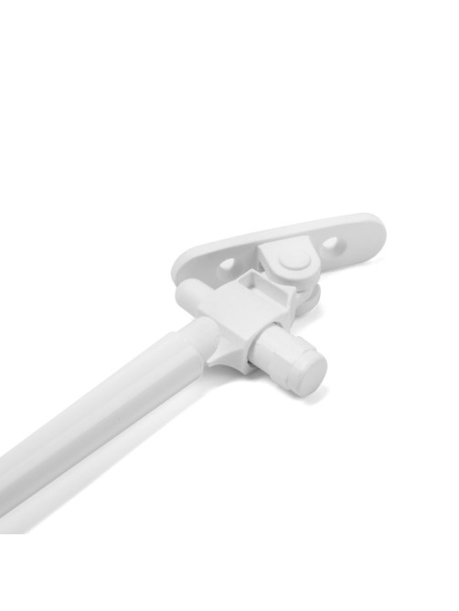 Газовый лифт ТУНДРА GG060WH, 60N, с доводчиком, белый, 2 шт. TMP