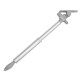 Газовый лифт ТУНДРА GG080GR, 80N, с доводчиком, серый, 2 шт. TMP