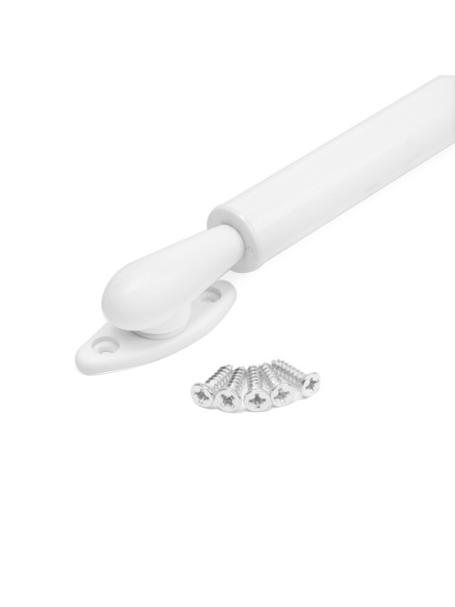 Газовый лифт ТУНДРА GG080WH, 80N, с доводчиком, белый, 2 шт. TMP