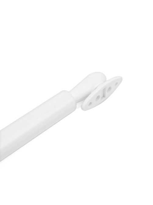 Газовый лифт ТУНДРА GG100WH, 100N, с доводчиком, белый, 2 шт. TMP