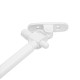 Газовый лифт ТУНДРА GG100WH, 100N, с доводчиком, белый, 2 шт. TMP