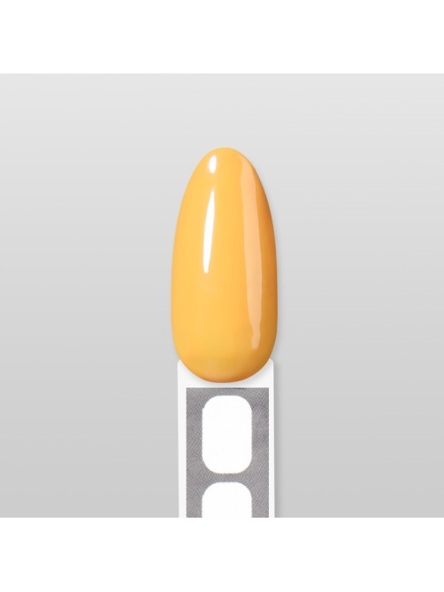 Гель лак для ногтей, однотонный, трехфазный, 10 мл, LED/UV, оранжевый (207)