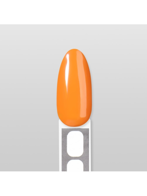 Гель лак для ногтей, однотонный, трехфазный, 10 мл, LED/UV, оранжевый (209)