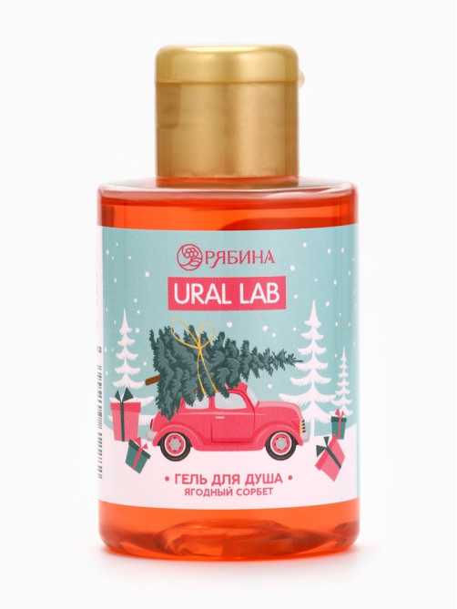 Гель для душа, аромат ягодного сорбета, 100 мл, URAL LAB