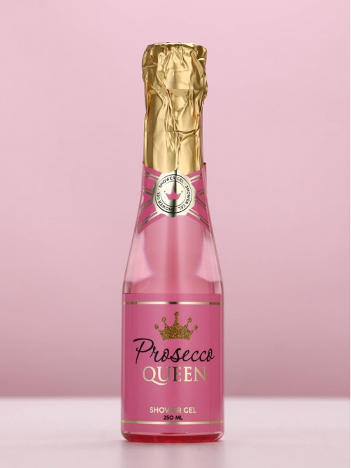 Гель для душа шампанское Prosecco Queen, 250 мл, Чистое счастье