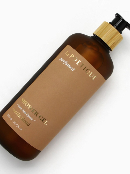 Гель для душа парфюмированный, аромат Vanilla blend, 500 мл, laPOETIQUE