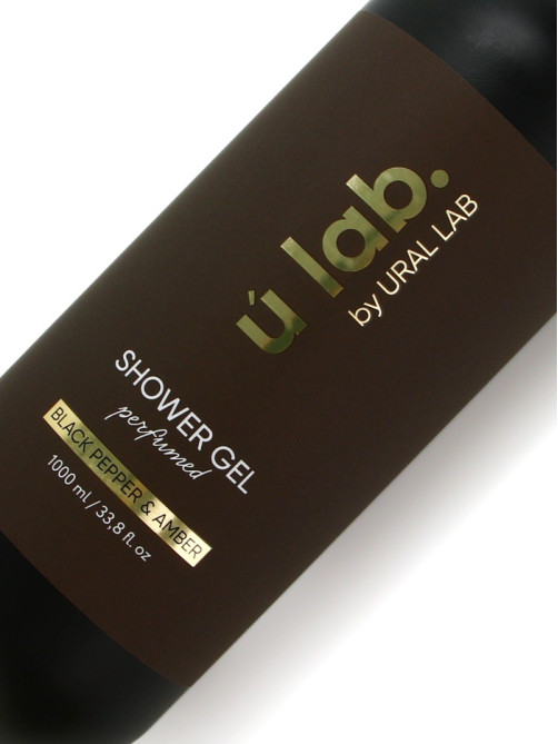 Гель для душа женский, парфюмированный Black pepper, 1000 мл, ULAB