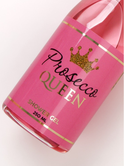 Гель для душа шампанское Prosecco Queen, 250 мл, Чистое счастье