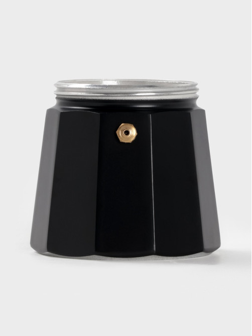 Кофеварка гейзерная Доляна Alum black, на 6 чашек, 300 мл, алюминий, чёрная