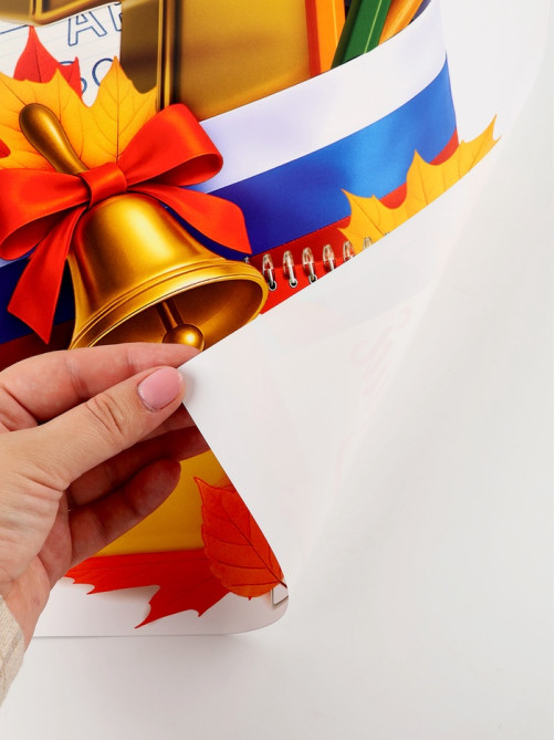 Плакат на 1 сентября «С днем знаний» 30×40 см