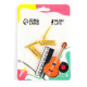 Набор фиксаторов струн Music life, 6 штук, медный