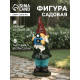 Садовая фигура из полистоуна «Гном фотограф», 10×10×27 см