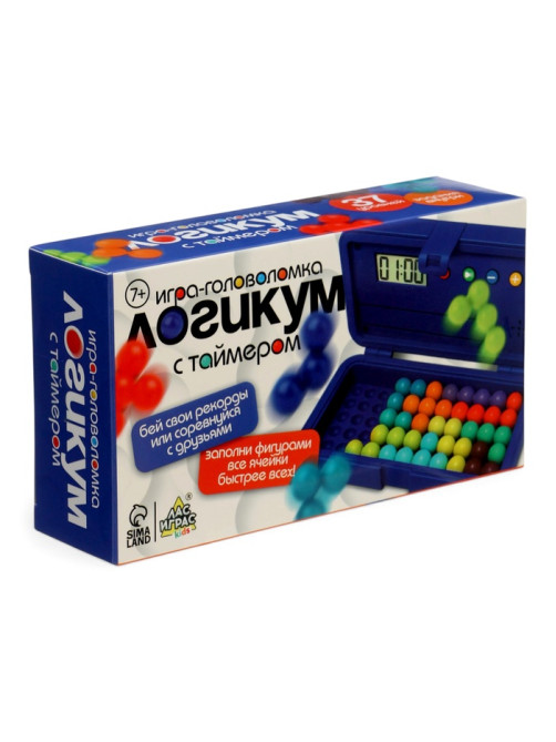 Настольная игра Лас Играс KIDS Логикум (с таймером)